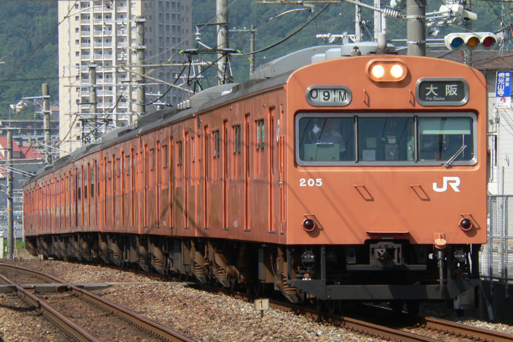 宝塚線の103系(2005年)