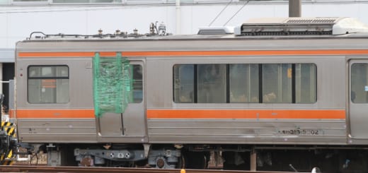 「元」Y102編成のモハ313-5302